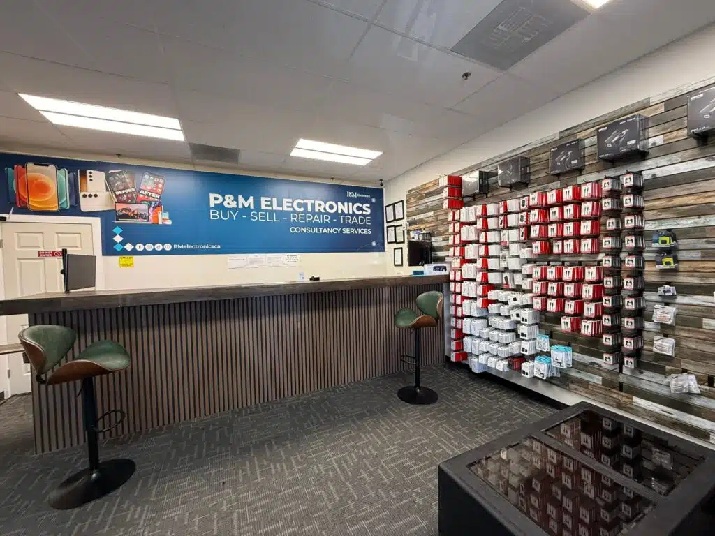 P&M shop from far away
