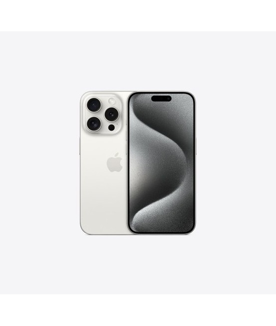 Refurbished iPhone 15 Pro - White Titanium | P&M Electronics